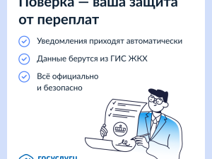 Госуслуги начали предупреждать о поверке счетчиков воды